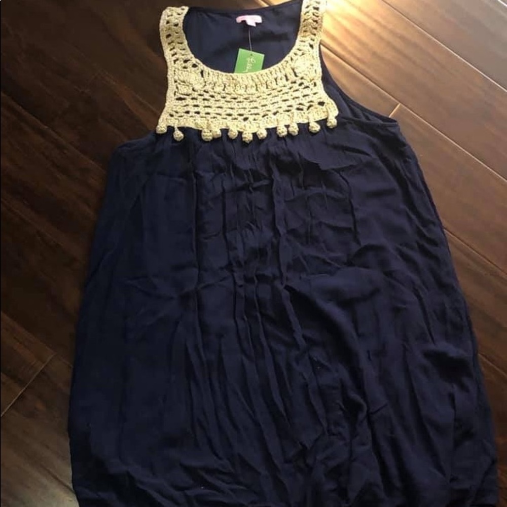 NWT Navy Rachelle Dress